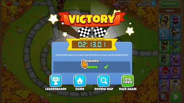 BTD6 Race "MOAB crashers" in 2:13.01! (5th Place)