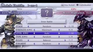Dissidia FF Stuffz Part 7