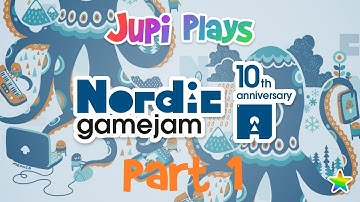 Jupi Plays Indie Games: ALL THE INDIE GAMES [Nordic Game Jam 2016] [Part 1]