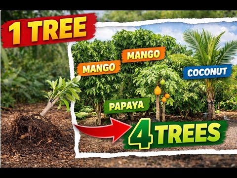 I Turned 1 Mango Tree Into 4 Fruit Trees (Here’s How)