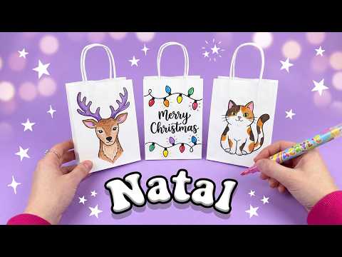 🎄I transformed simple paper bags and the result surprised me!! 😍