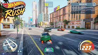 HOT WHEELS INFINITE RUSH: Daredevil Race #04: Time Attaxi- PC (4K UHD 60fps, ULTRA PERFORMANCE) screenshot 3