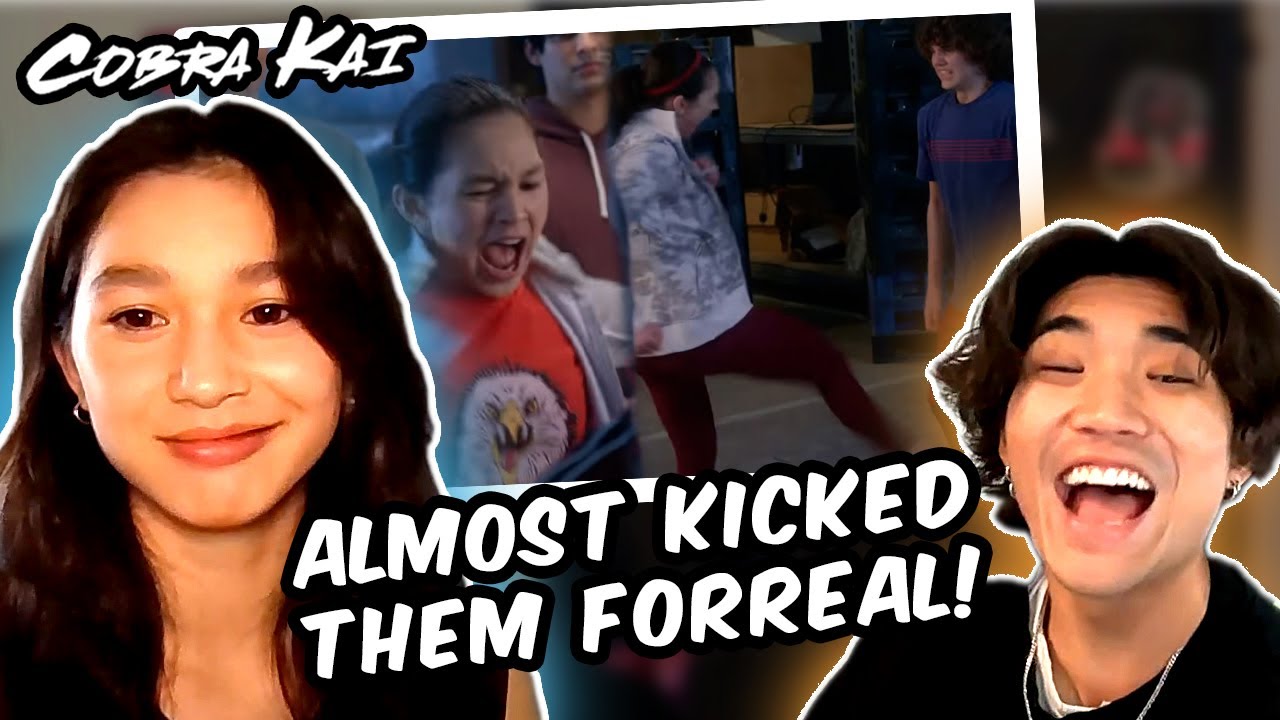 Oona O'Brien + Brandon H. Lee REACT and BREAK DOWN Devon's Best Moments in Cobra Kai (Part 1)