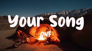 Your Song - ONF (Lyrics) 🍦