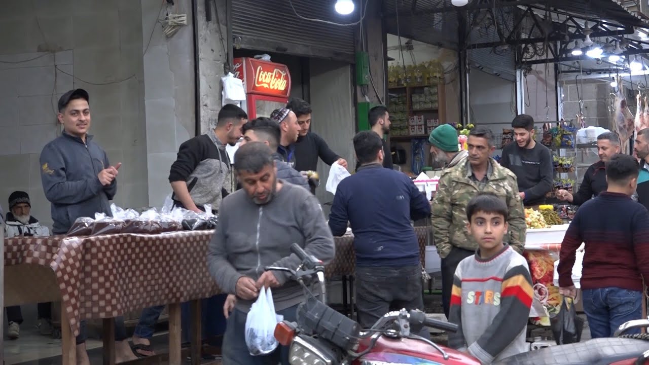 الطقوس الرمضانية وحركة البيع والشراء في جسر الشغور