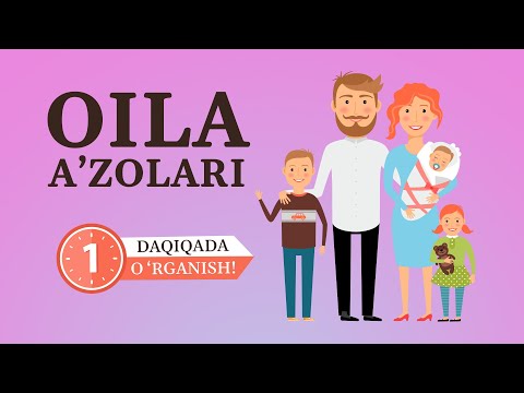 Video: Oila ingliz tilida birlikmi yoki ko‘plikmi?