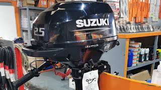 Suzuki DF 2,5 HP short shaft break-in