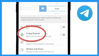 In App Browser Telegram | Telegram In App Browser | How To Turn Off Telegram In App Browser