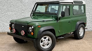 1995 Land Rover Defender 90 NAS 205/500 Walk Around Video