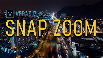 Create Snap Zoom effects like JJ Abrams with VEGAS Pro 16