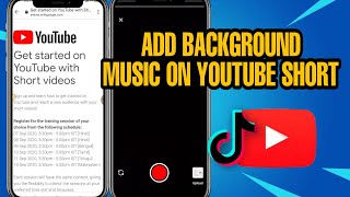 How To Add Background Music On YouTube Short Video Features Problem Solved  - YouTube