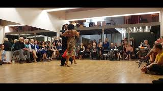 Luis Angel Rojas y Nadia Tapia bailan "ya lo ves" Darienzo - Maure en  Tallin 23/10/2021.