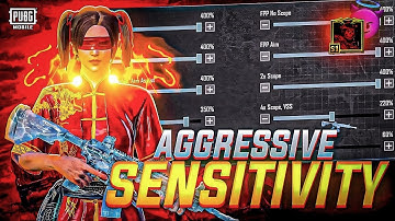 New Update 3.8⚡Best Sensitivity Code + Control Settings Pubg Mobile/Bgmi Sensitivity 2025