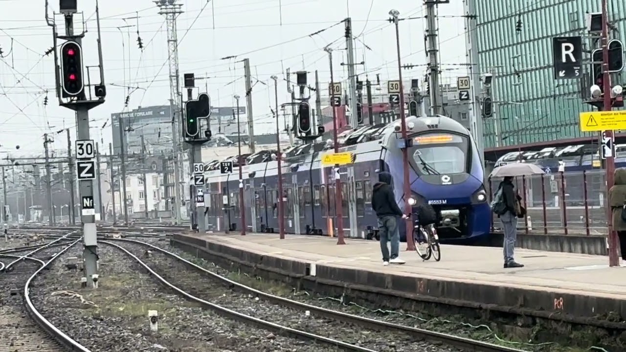 Trains at Strasbourg Ville railway station; TGV, Ouigo, Grandest and more 