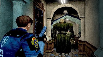 RESIDENT EVIL 2 REMAKE - PS1 GRAPHICS