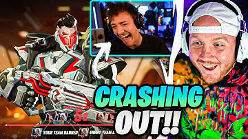 TIMTHETATMAN REACTS TO NINJA CRASHING OUT FOR 8 MINS IN MARVEL RIVALS