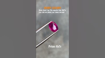 #Ruby_facet_luc_yen_nguyên_bản| giá: 6xTr. #iruby #ruby#rubyhuyetbocau #huyetbocau #tunhien #