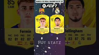 Barcelona vs Real Madrid in FC 27 #fifa #fc26