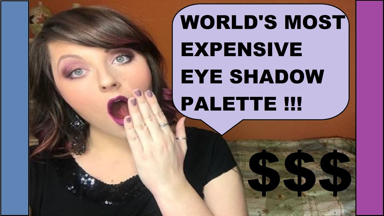 MOST EXPENSIVE EYESHADOW PALETTE IN THE WORLD REVIEW and SWATCHES!!!!! YouTube