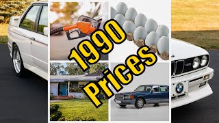 What Did Things Cost in 1990 Cars, Homes, Food Prices Revealed!