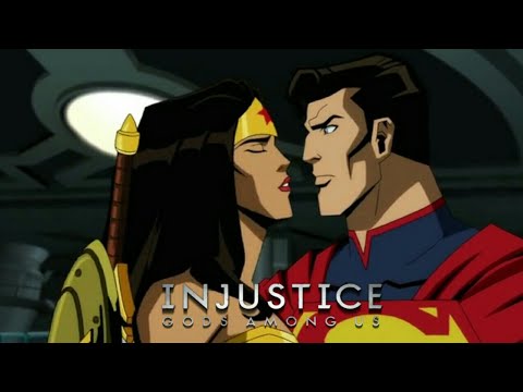 Wonder Woman Tries To KISS Superman! | Injustice Movie