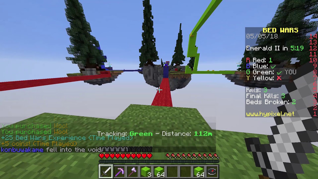 INSANE KILL COUNT ON HYPIXEL BEDWARS!!! - YouTube