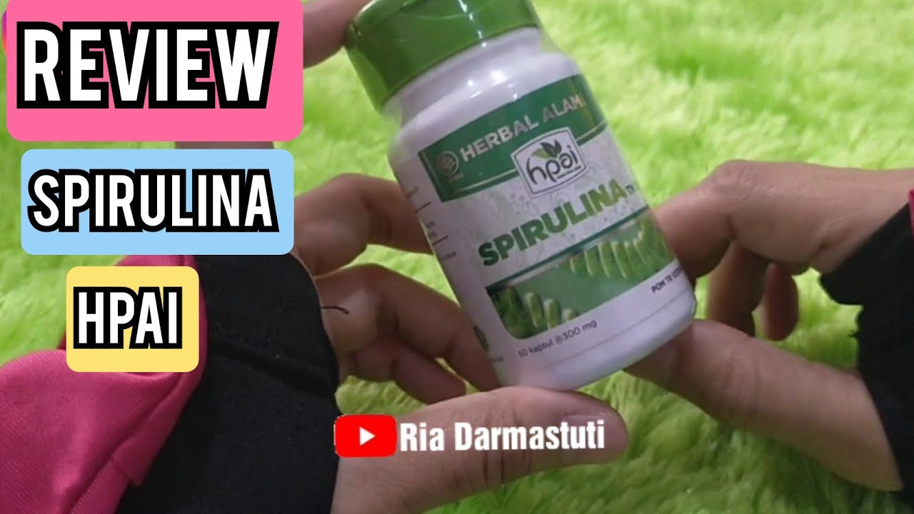 Review Spirulina HPAI Masker Spirulina Bikin Glowing YouTube