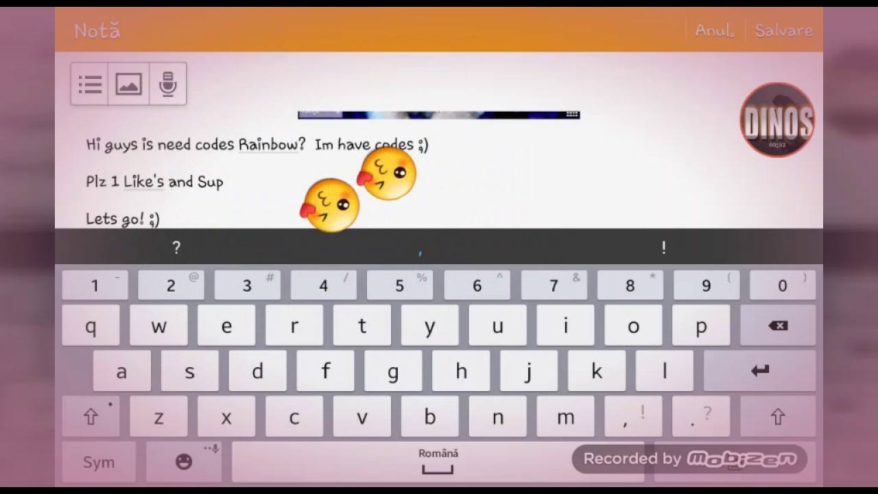 Dinos Online Code Rainbow!! - YouTube