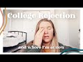 My dream school turned me down... chatty vlog