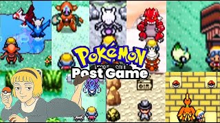 Pokemon Heart and Soul All Legenderies Post game and events
