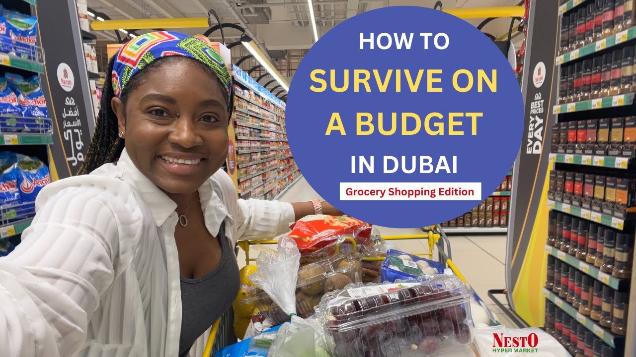 How to Survive on a Budget in Dubai | Cost of Groceries in Dubai