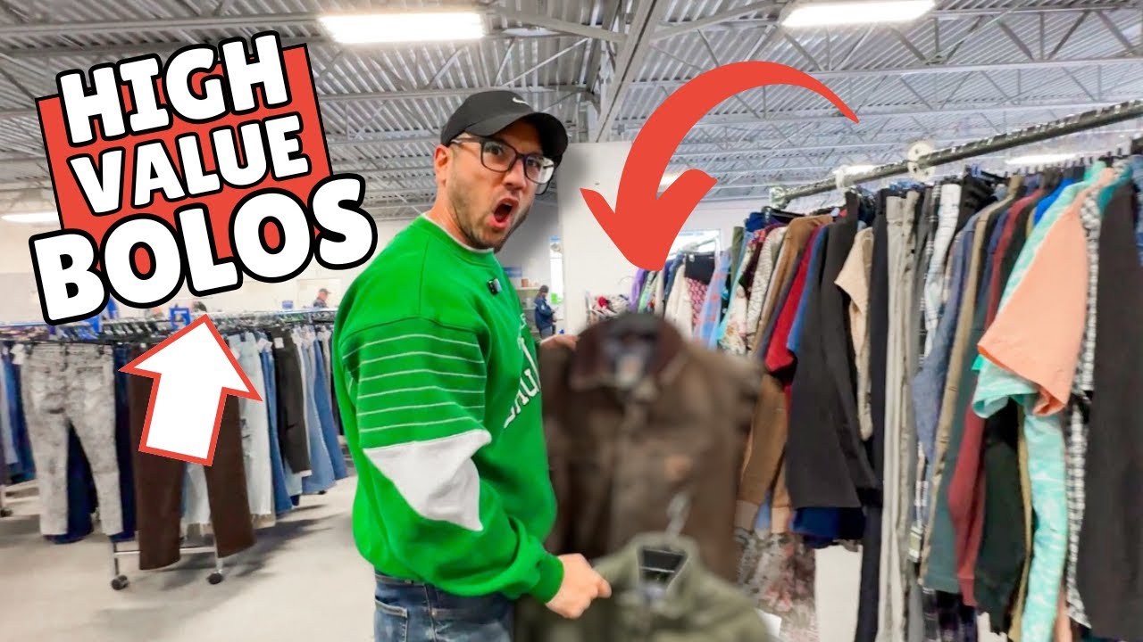 We Weren't Supposed to Be Here! Thrifting High Value BOLO Brands to Resell on Ebay