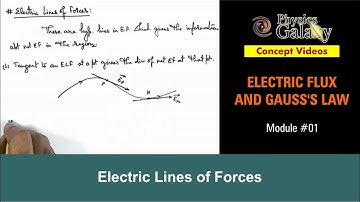 Class 12 Physics | Electric Flux | #1 Electric Lines of Forces | For JEE & NEET