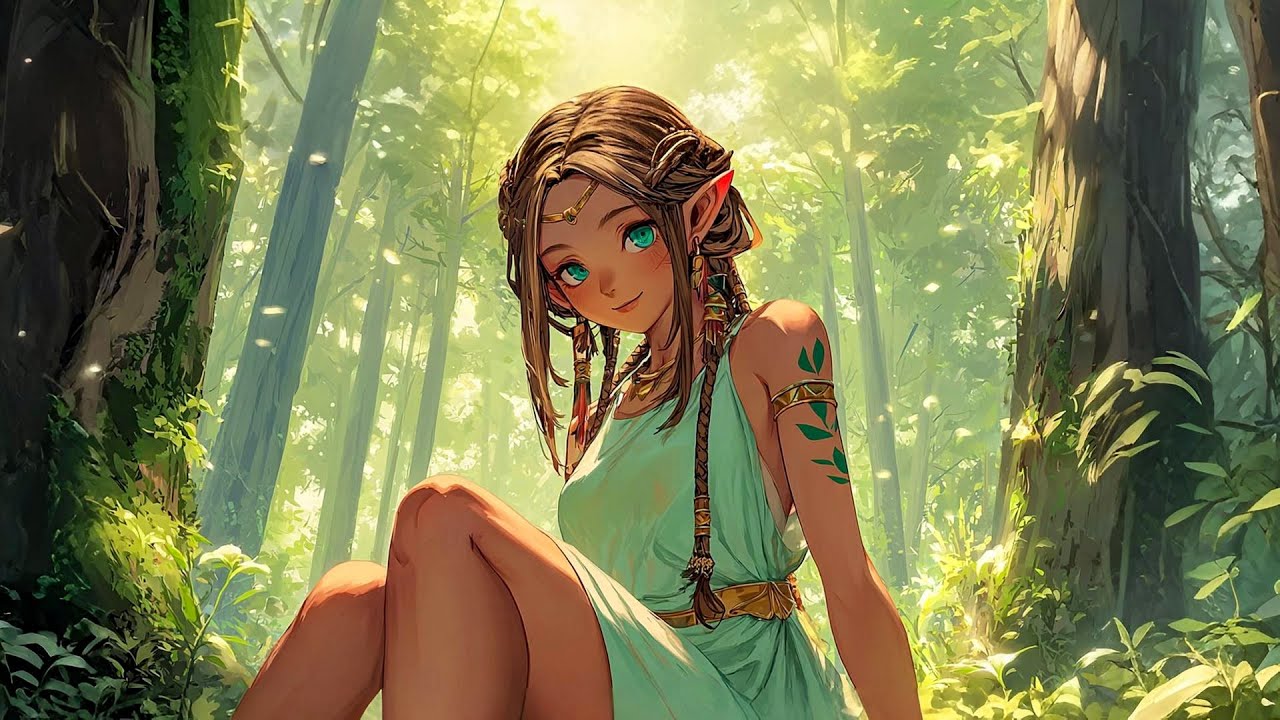 Sylvan Light Spirit - Enchanted Medieval Dreams - Relaxing Fantasy Music for Stress Relief