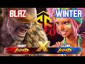 🔥 SF6 — BLAZ vs WINTER and Pochoclo🔥Elena vs Sagat - Street Fighter 6 High Level