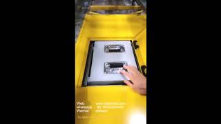EBILTECH pallet runner rack warehouse storage working show (radio shuttle rack system )