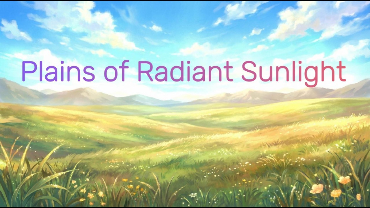Plains of Radiant Sunlight | Relaxing Instrumental for Deep Focus, Stress Relief & Meditation.
