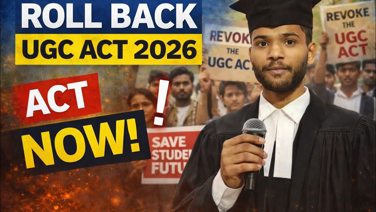 UGC act 2026 | Roll back ugc act 2026 | Vicky maurya 