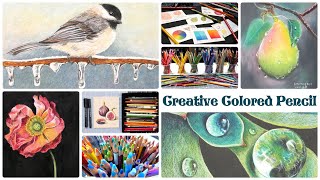 Creative Colored Pencil Class! 50% off Launch Special!