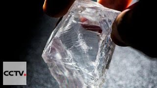 813-carat rough diamond unveiled in Paris screenshot 4
