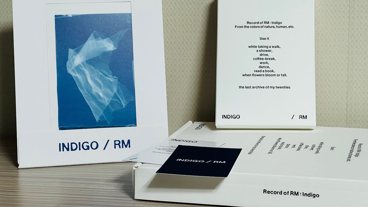 [UNBOXING] BTS RM INDIGO ALBUM SET || WEVERSE POB|| 남준이 인디고 안박싱