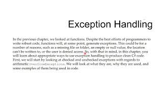 45.  اقتناص الاخطاء مقدمة  Clean Code | Exception Handling