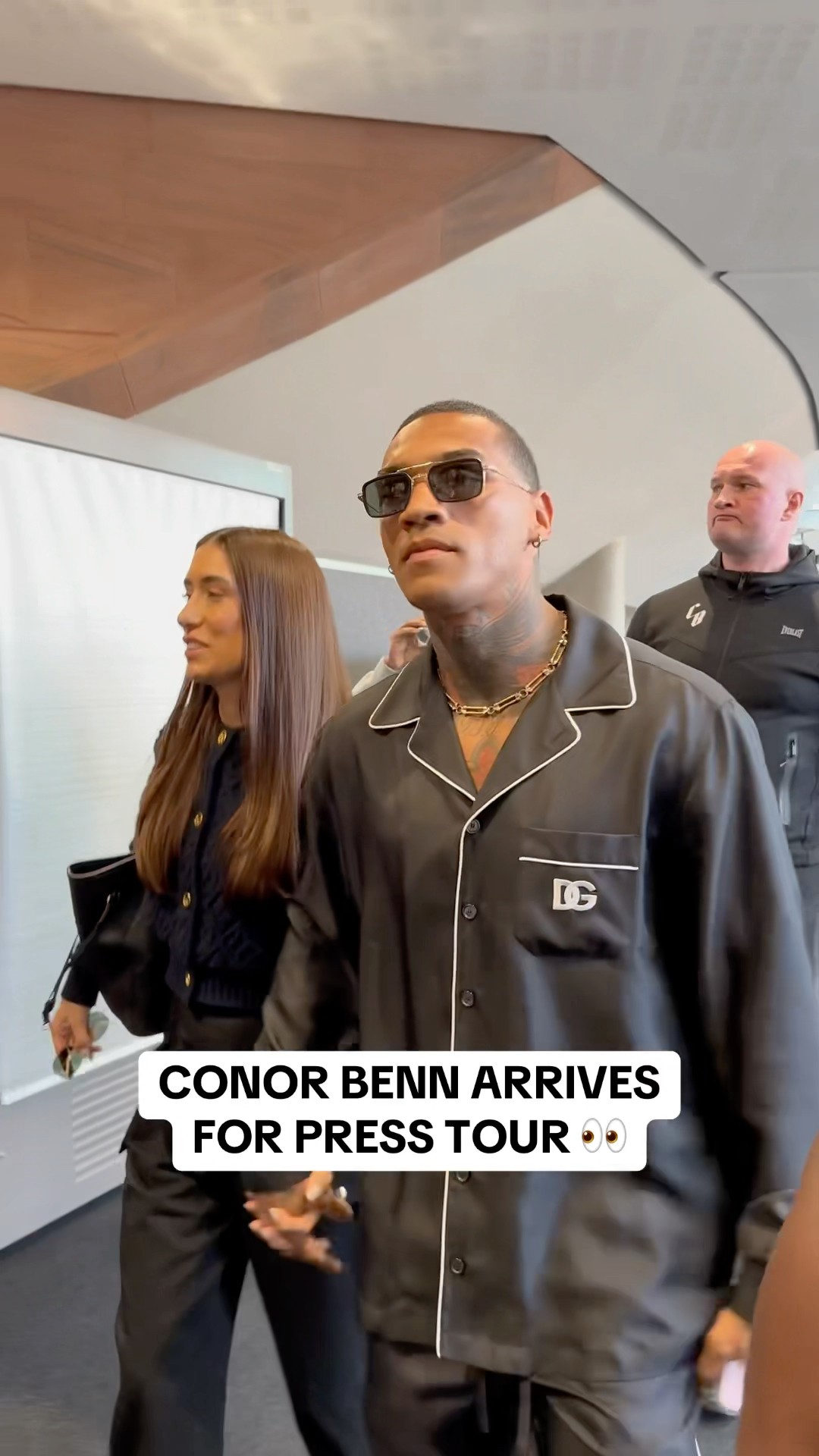 Conor Benn is here to kick off an ????????? press tour ?#EubankBenn #FatalFury