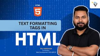 Text Formatting Tags In HTML| #3 | MERN FullStack Development