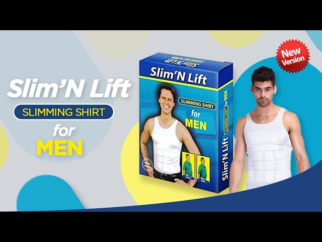 Original Slim N Lift Men Body Shaper Slimming Vest Singlet, Hindi Review  Unboxing