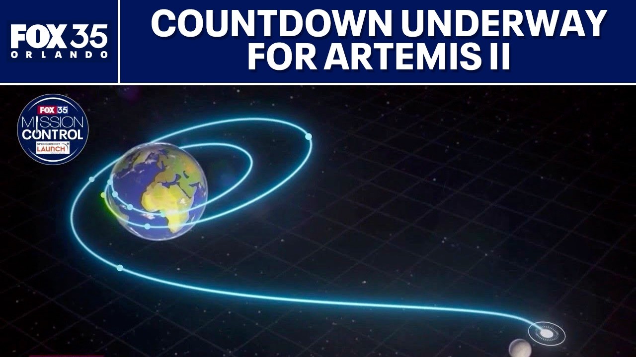 Countdown underway for Artemis II moon mission launch from Florida ...