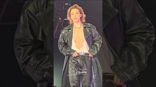 He is looking absolutely stunning in this outfit😘❤️‍🔥#jiminpark #btsarirangworldtour #btslima #fypシ