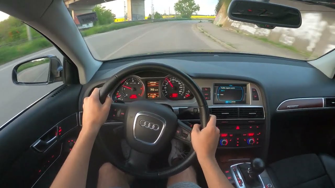 2008 Audi A6 3.0 V6 TDI Quattro S-line - POV Drive 