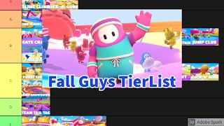 Fall Guys Mini-game Tier List   Ranking!!! (Tierman)
