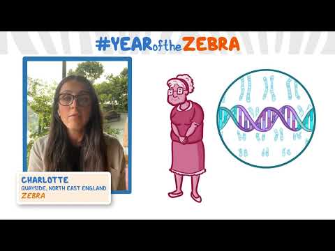 I am a Zebra - Huntington's Disease